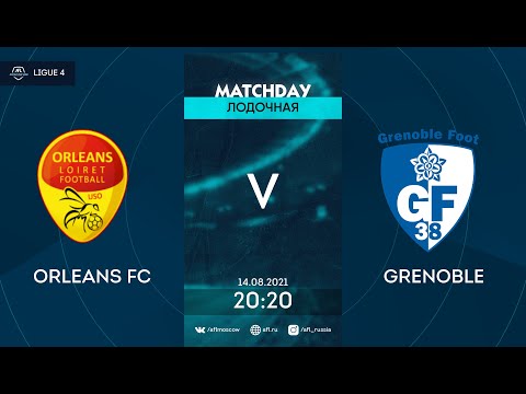 AFL21. France. Ligue 4. Day 8. Orleans FC - Grenoble
