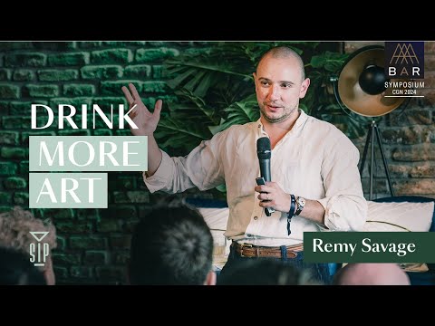 "Drink more Art" - Rémy Savage's inspirierender Talk auf dem Bar Symposium Cologne 2024