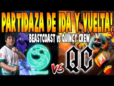 BEASTCOAST vs QUINCY CREW [BO3] - Partidaza De Ida y Vuelta "K1 vs Yawar" - OMEGA League DOTA 2