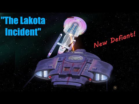 NEW USS Defiant VS USS Lakota - More Accurate? - Star Trek Ship Battles - Bridge Commander