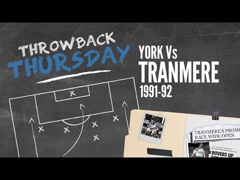 Throwback Thursday - York v Tranmere 1991-92