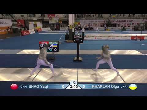 Seoul Grand Prix 2023 SWS - L32 - Shao Yaqi CHN v Olga Kharlan UKR