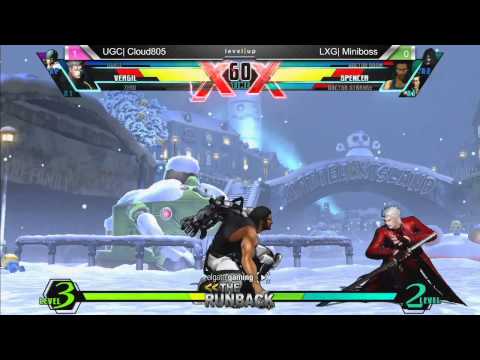 UMvC3 UGC Cloud805 vs LXG Miniboss - The RunBack 1-16-14