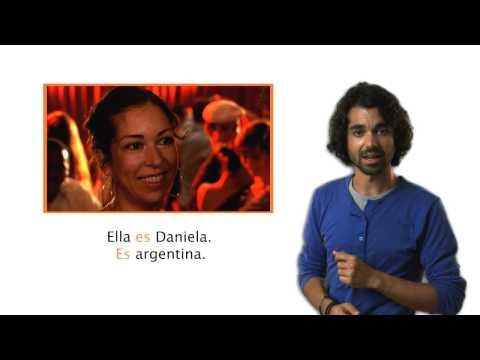 Learn Spanish | Beginner Grammar Lesson: el verbo "ser" (verb: to be) by LinguaTV.com