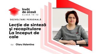 "Lectie de sinteza si autoevaluare"