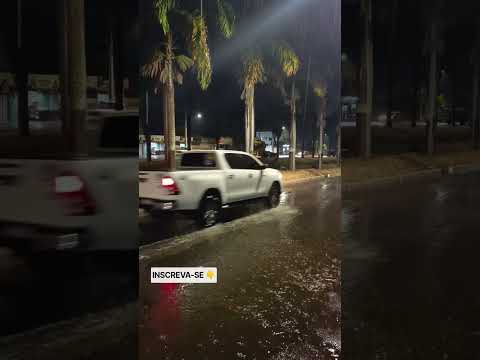 Chuva em Taiobeiras MG. Está chovendo aí onde você mora? Comente e deixe o nome da localidade...