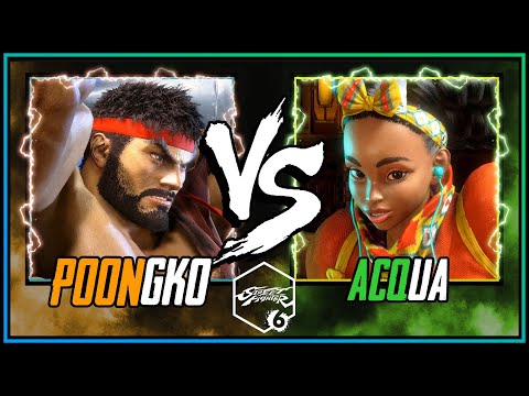 SF6 BETA ➣ POONGKO ( RYU ) VS ACQUA ( KIMBERLY ) 4K ACTION