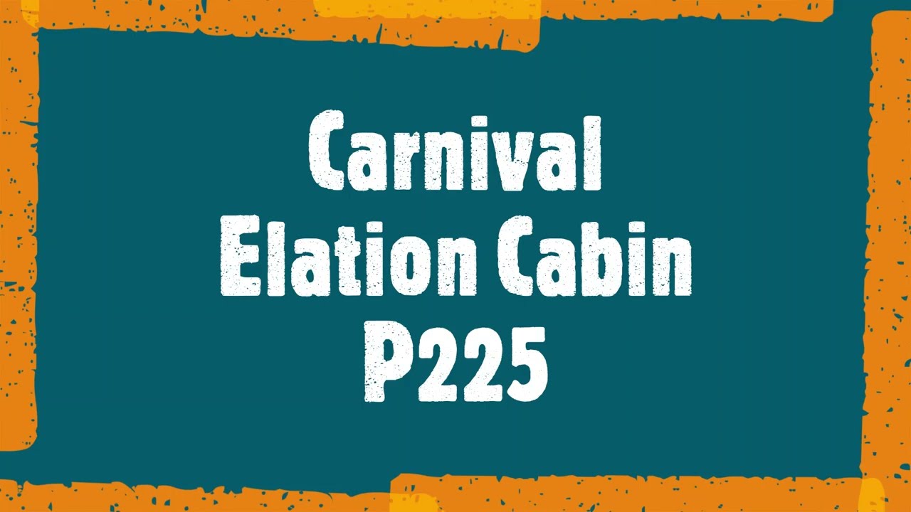 Carnival Elation - Cabin P225 - Video 3