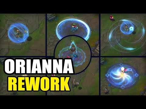 Orianna Rework League Of Legends PBE Patch 12.7(VFX) 2022