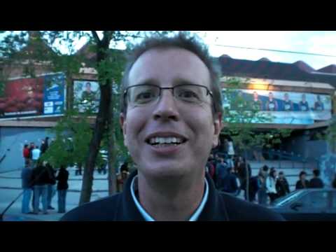 Nacho García (Estudiantes) tras ganar a Mann Filter