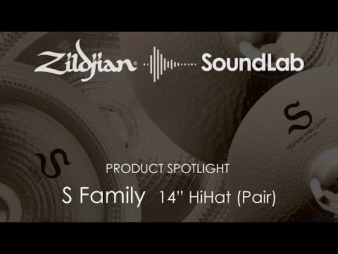 Демонстрация звучания тарелки Zildjian 14" Hi-Hat S14HPR