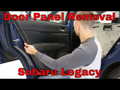 Door Panel removal Subaru Legacy