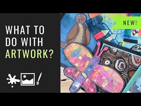 What to do with Kids' Artwork?? (2018 Organize Toys Series Ep. 10) Video