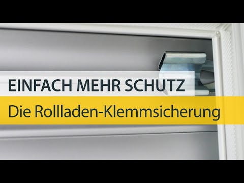 Schellenberg Rolladen-Klemmsicherung Mini/Maxi, 2 Stück