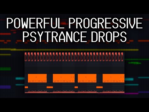How to make Powerful Progressive Psytrance Drops!!!
