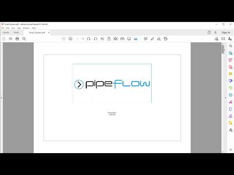 Phần mềm Pipe Flow Expert thiết kế mạng lưới cấp nước