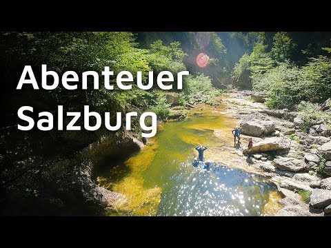 Canyoning Abenteuer im Salzburgerland - Urlaub Daheim mit Nervenkitzel