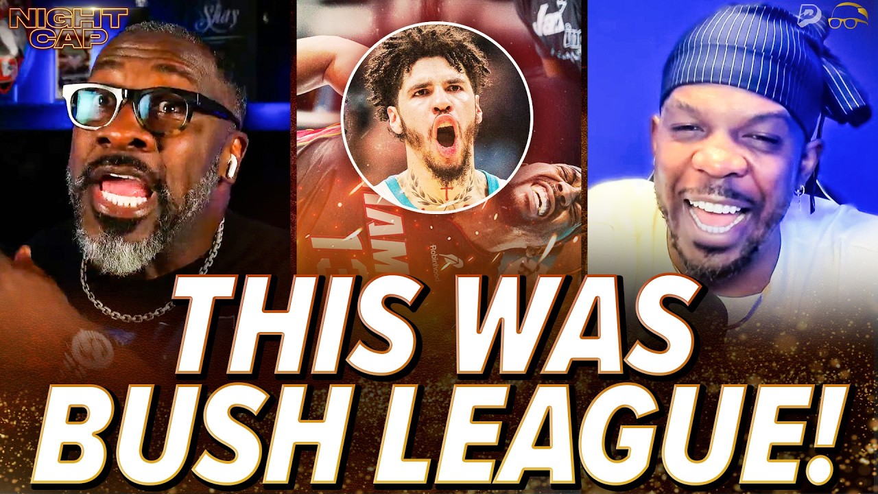 Unc & Iso Joe CALL BUSH LEAGUE on LaMelo Ball TRIPPING Bam Adebayo on purpose! | Nightcap