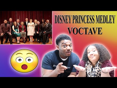 Disney Princess Medley - Voctave| Reaction