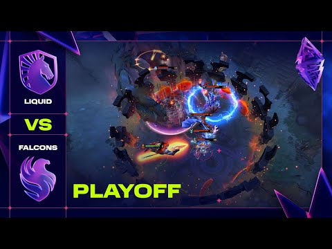 WINNER TO SEMIFINALS! FALCONS vs LIQUID - Official Highlights - BLAST Slam VI Dota 2