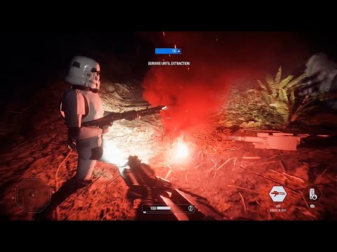 Star Wars Battlefront 2: Ewok Hunt Gameplay (No Commentary)