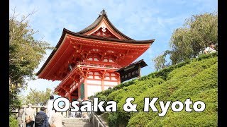 Visiting Kyoto and Osaka - 2016