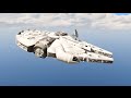 Star Wars Millenium Falcon для GTA 5 видео 2