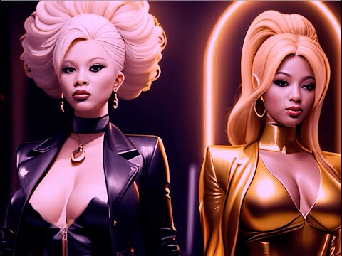 Pretty Porcelain & Trina- My Fault Remix (A.I. Visualizer)