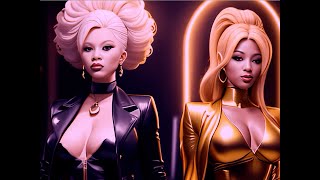 Pretty Porcelain &amp; Trina- My Fault Remix (A.I. Visualizer)