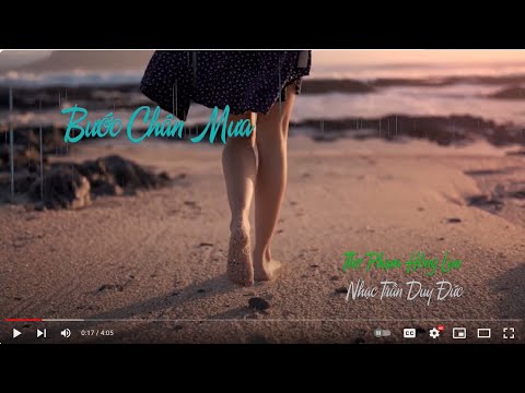 Bước chân mưa Sheet - Hồng Nhiên