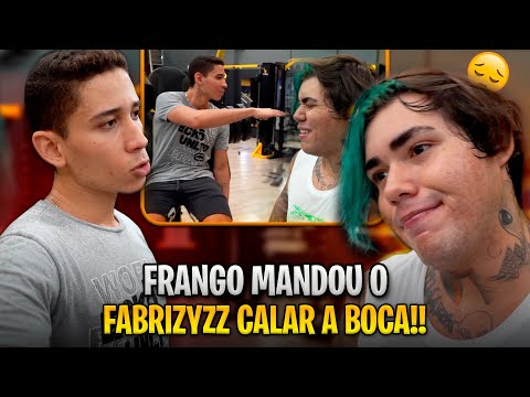 O FRANGO PASSOU DOS LIMITES COM O FABRIZYZZ E O CLIMA FICOU TENSO