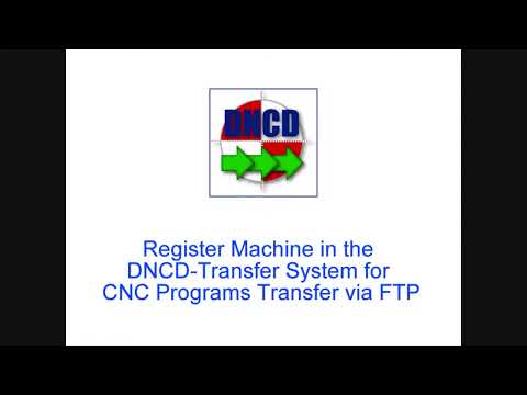 Register Machine for Transfer via FTP