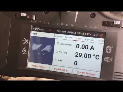 Test 5: Spektrum Smart Checker + G2 Smart Akku + FC6250HX + iX12 Airware