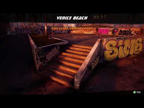 Tailslide Venice Ledge - Venice Beach - Tony Hawk's Pro Skater 1 + 2