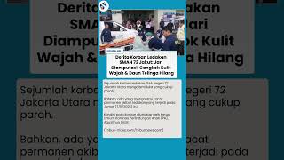 Penderitaan Korban Ledakan SMAN 72, Jari Diamputasi, Cangkok Kulit Wajah & Daun Telinga Hilang