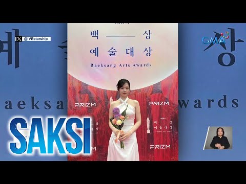 Ilang K-stars at palabas, wagi sa Baeksang Arts Awards 2024 Saksi