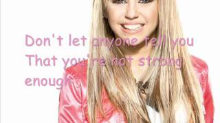 Hannah Montana - Make Some Noise (HQ + Lyrics On Screen)