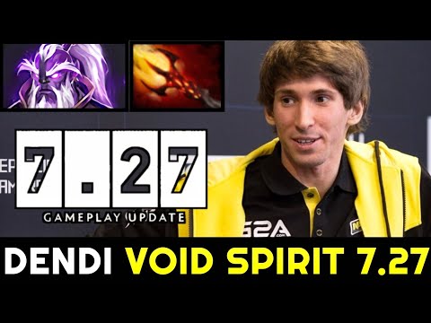 DENDI Void Spirit Outplayed Enemies with Dagon 5 Build 7.27 Dota 2