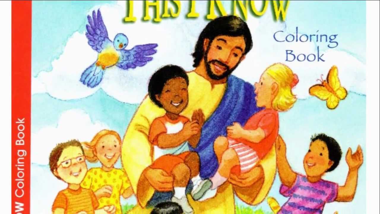 Jesus Loves Me, This I Know Coloring Book | The Catholic Company