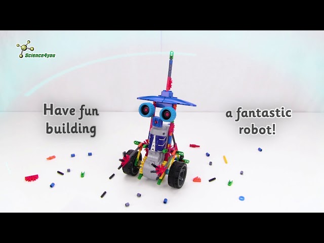 Vídeo relacionado con Science4you Robotics Deltabot - Kit Robotica para Niños con 117 Piezas, Construye tu Robot Interactivo, Construcciones, Robot para Montar, Juegos, Juguetes y Regalos para Niños 6 7 8 9 10-14 Años