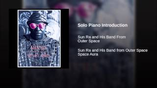 Solo Piano Introduction