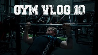 Gym Vlog 10 - Chest & Triceps (worst workout yet)