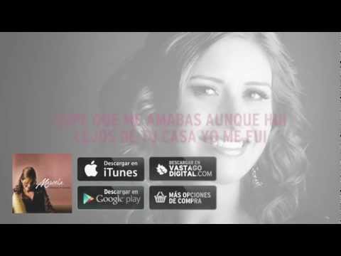 Supe Que Me Amabas (Lyric Video) - Marcela Gandara
