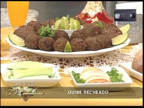 Palmirinha - Quibe Recheado - Tv Culinária 2007