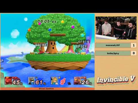 mawwwk/JSP3 vs Sothe/Spicy - Invincible 5 Doubles Losers Quarters