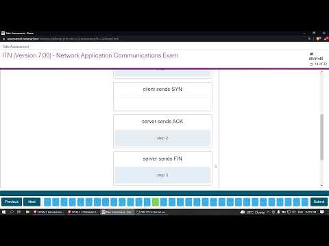 Modules 14 - 15: Network Application Communications Exam Answers