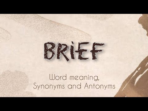 Brief Antonym