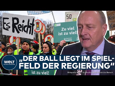 Video Thumbnail: NACH BAUERNPROTESTEN: "Ich setze auf die Vernunft der Politik" – Landwirte machen weiter Druck