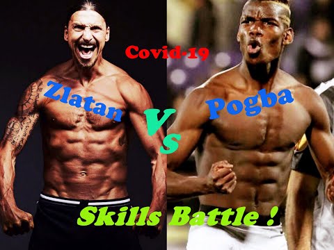 ⚽ Zlatan vs Pogba The Skills Battle! 🔥Who is the best? 💪