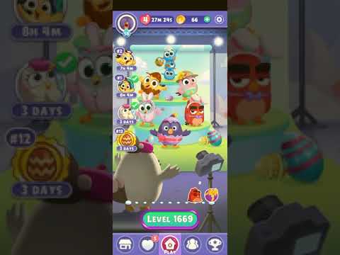Angry Birds Dream Blast Level 1669 Hard